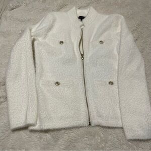Adrienn Vittandubi Cream Teddy Women's Jacket item # 11263